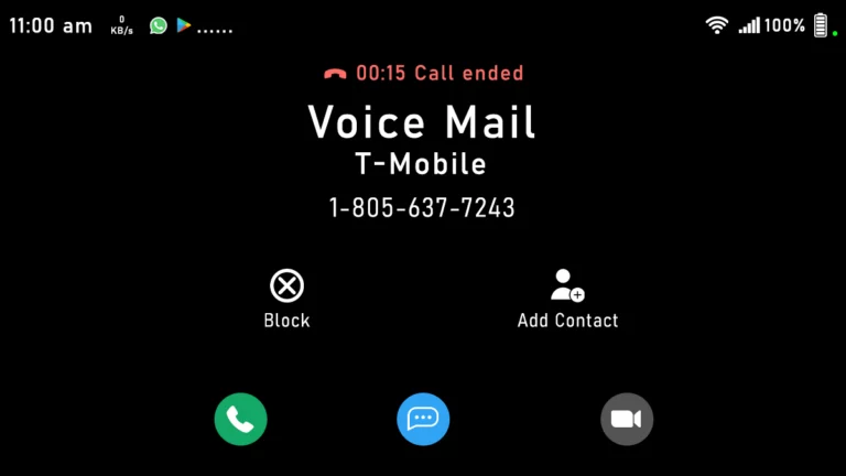 8056377243 – T Mobile Helpline to Check Voicemail