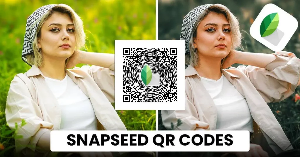 snapseed qr code for portrait color tone