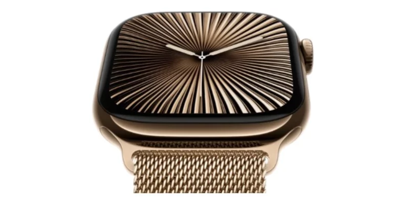 Golden apple watch series 10