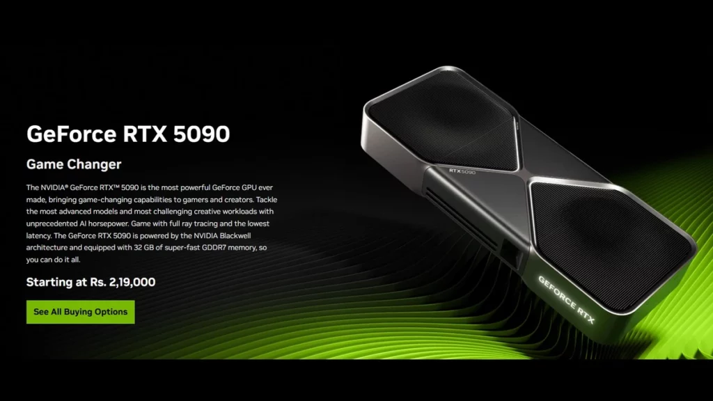 nvidia geforce rtx 5090
