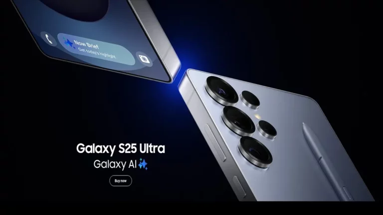 samsung galaxy s25 ultra model interface on website