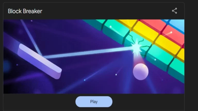 google block breaker game