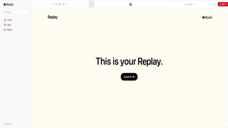apple replay desktop homepage