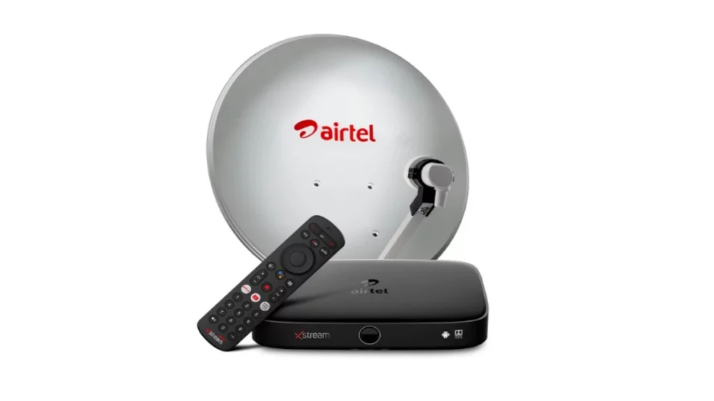 Airtel Xstream fiber stick and router on amazon
