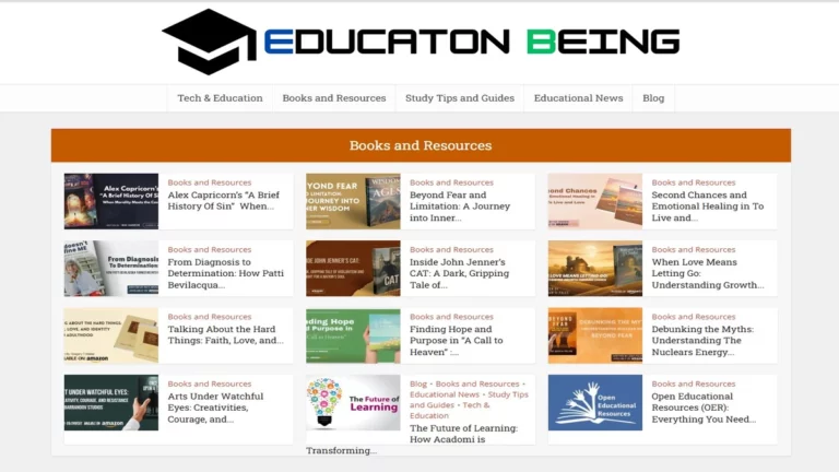 Why educationbeing.com is Your Best Guide for Learning